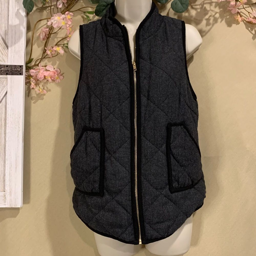 Herringbone Quilted Vest | 41 Hawthorn | Size S